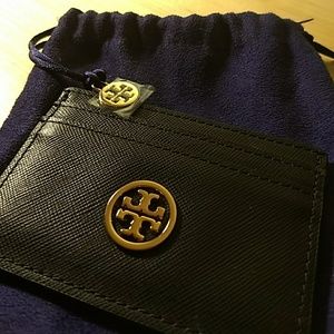 Tory Burch black card case wallet